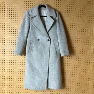 Club Monaco Gray Wool Winter Coat sz S